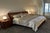 Vintage Dania Cherry Wood California King Sleigh Bed With Nightstands For Sale In Los Angeles - Image 6 of 6