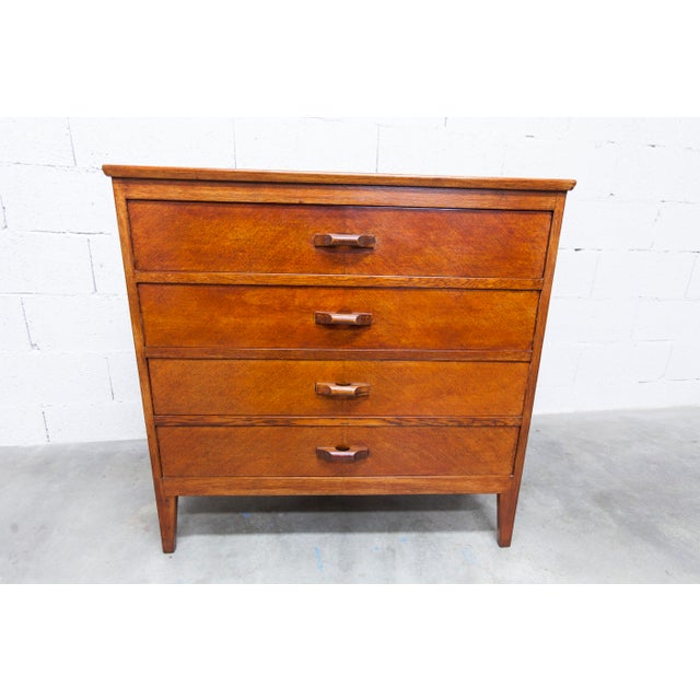 Chest of Drawers in Oak, 1960s For Sale - Image 13 of 18
