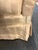 Vintage Slipper Chair W/ Silk Fabric For Sale - Image 4 of 6