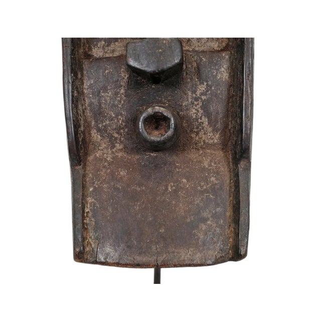 Vintage Dogon Mask with Female Figure For Sale - Image 9 of 12