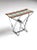 Gray Vintage Metal Frame Folding Camp Stool For Sale - Image 8 of 12