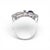 1920s French Art Deco "Toi Et Moi" Ring – Sapphire, Diamonds, Size 6.75 For Sale - Image 6 of 8