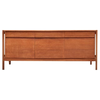 Mid-Century Australian Modern Minimalist Teak Sideboard, 1960s For Sale