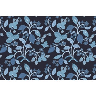 Strawberry Hill Nightfall Fabric Sample For Sale