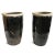 Mid 20th Century Vintage Black Ceramic Village Pot / Planter For Sale - Image 5 of 5