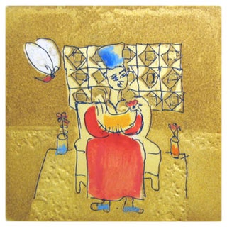 La nonna con la gallina II, 2010 Tonino Guerra For Sale