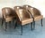 Late 20th Century Vintage Italian Georgetti Leather Dining Chairs - Set of 5 For Sale - Image 5 of 12