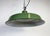 1960s Industrial Green Enamel Factory Pendant Lamp, 1960s For Sale - Image 5 of 17