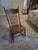 Antique Pressed Back Oak Rocking Chair For Sale - Image 10 of 10