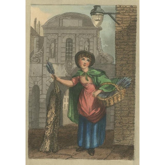 After William Marshall Craig, Lavender Seller at Temple Bar, Cries of London, 1804, Engraving For Sale - Image 4 of 7