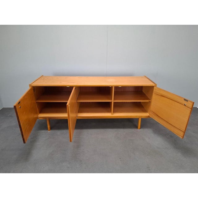 Mid-Century Modern Sideboard, Czechoslovakia, 1960s For Sale - Image 11 of 18