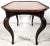 Country French Side Table Leather Top Oak Antique For Sale - Image 10 of 12