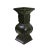 Chinese Handmade Dark Olive Army Green Ceramic Accent Vase For Sale - Image 4 of 7