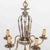 Silver Dutch Baroque Style Pewter and Brass Chandelier For Sale - Image 8 of 9