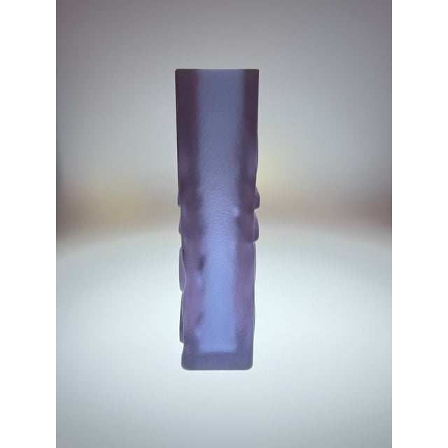Vase in Alexandrite Glass by Horst Tünselmann for Peill & Putzler, 1960s For Sale - Image 11 of 16