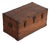 Antique Japanese Trunk in Wood For Sale