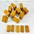 1980s 1980s Vintage Arts & Crafts Folk Art Hand Carved Oak Jumbo Dominos Double-Nine Set - 55 Pieces For Sale - Image 5 of 14