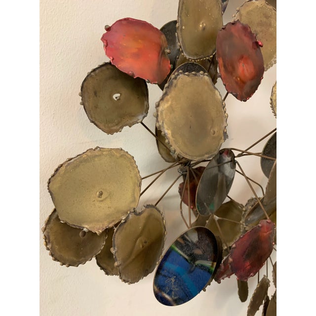 1970s Vintage 1979 "Raindrops" Sculpture in the Manner of Curtis Jere For Sale - Image 5 of 13