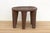 Brown Patinated Brown Carved African Stool For Sale - Image 8 of 9