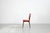 Mid-Century Modern Kitchen Chair with Red Synthetic Leather Cover, 1960s For Sale - Image 3 of 18