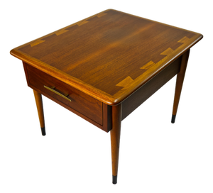 Mid Twentieth Century Modern Lane Acclaim Side Table With Drawer