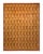 Mogul Collection Hand-Knotted Area Rug - Orange Collection 9' 2" X 11' 9" For Sale - Image 10 of 10