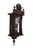 Victorian Antique German Junghans Vienna Mahogany Converted Battery Power Clock 31" For Sale - Image 3 of 18