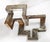 Mid-Century Modern Abstract Brutalist Geometric Steel Sculpture, Unsigned For Sale - Image 9 of 10