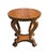 Antique Victorian Tiger Oak Parlor Table With "S" Curved Supports and Ogee Feet For Sale - Image 4 of 12