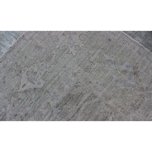 Large Turkish Angora Oushak Rug Measures: 12'5 X 16'9 by Keivan Woven Arts For Sale In Atlanta - Image 6 of 6