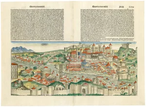 Incunable Prospect of Rome