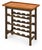 French Country Vintage Thai Teak Wine Console & Side Tables in Antique Bronze—Set of 3 For Sale - Image 3 of 7