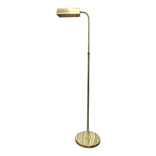 Mid-Century Modern Brass Pharmacy Lamp For Sale