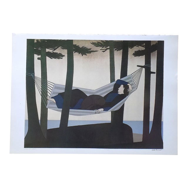 Vintage Will Barnet 20th Century Poster Lithograph - "Summer Idyll" For Sale