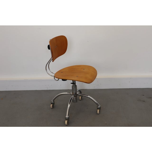 Mid-Century Swivel Chair from Bohler, 1950s For Sale - Image 12 of 13