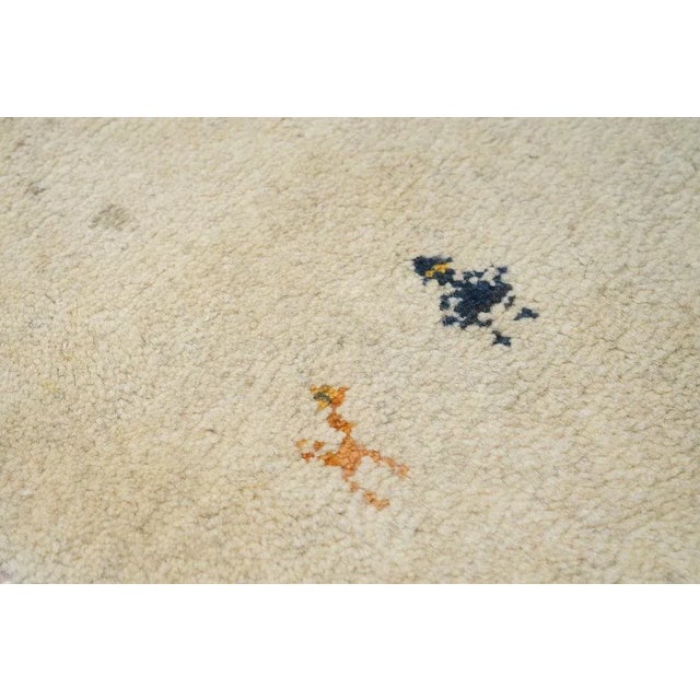 1970s Vintage Gabbeh Rug 4'1'' x 6'2'' For Sale - Image 4 of 8