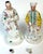 Pair Old Paris Porcelain Chinoiserie Fashion Rose Water Bottles by Jacob Petite For Sale - Image 11 of 18