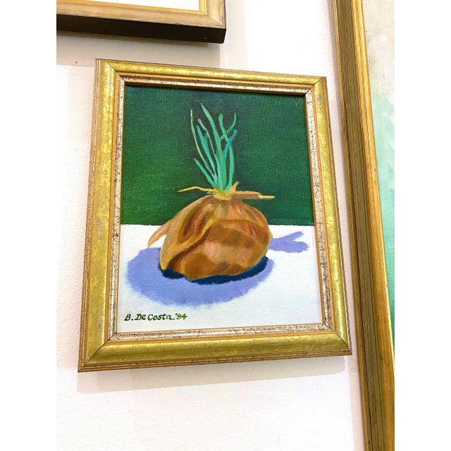 Original Bernice DeCosta Onion Still Life For Sale In Charleston - Image 6 of 6