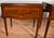 1920 Antique Pair of Columbia Regency Style Mahogany Pembroke Side / End Tables For Sale - Image 12 of 18