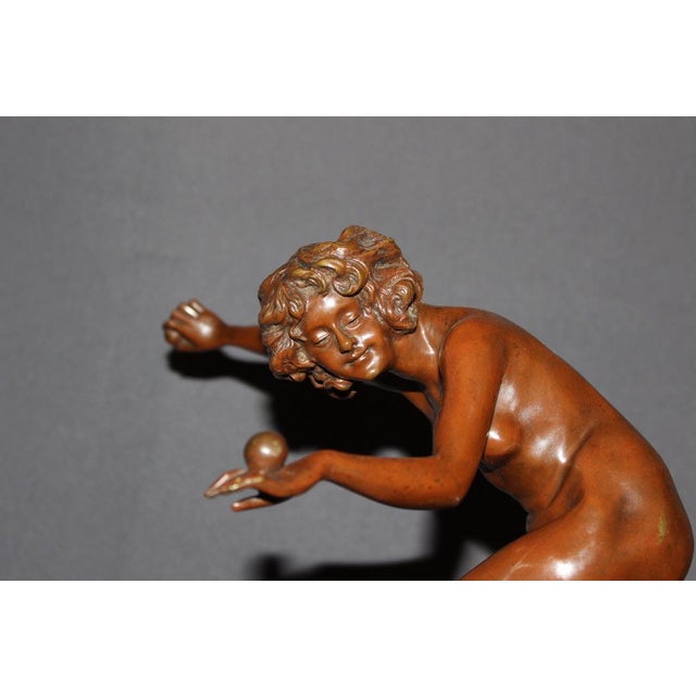 Claire Colinet, Juggling Woman, 1900, Bronze For Sale - Image 9 of 16