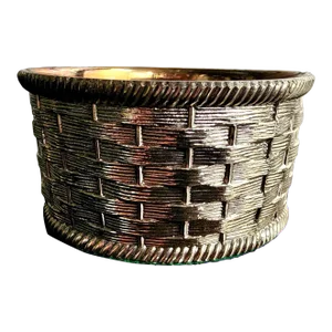 Beautiful Silver Plate Vintage Bottle Coaster