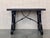 19th Century Ebonized Baroque Spanish Side Table with Lyre Legs For Sale - Image 10 of 18