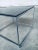 Mid-Century Modern Sleek Design Metal & Fumé Glass Square Side Table, 1970s For Sale - Image 3 of 13