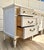 Hollywood Regency 1970s Thomasville Dresser Credenza Newly Refinished in White With Gold Details For Sale - Image 3 of 11