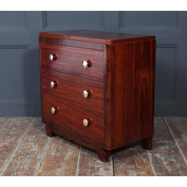 French Art Deco Chest of Drawers, 1930s For Sale - Image 10 of 16