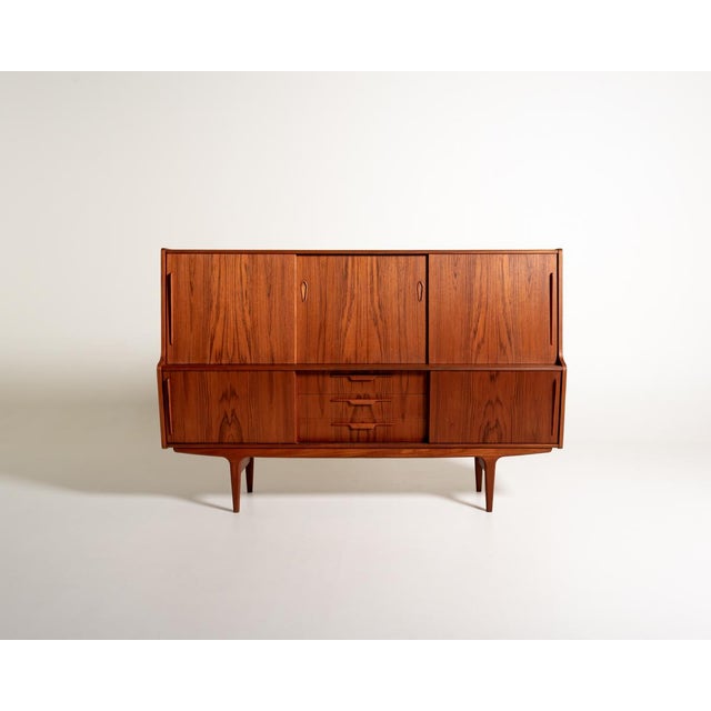 Vintage Danish Teak Sideboard, 1960s For Sale - Image 13 of 13