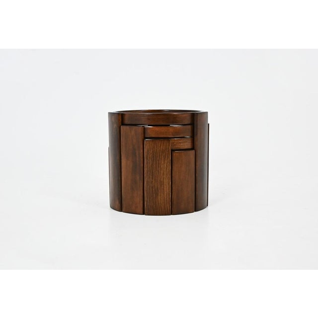 Model 780 Nesting Tables by Gianfranco Frattini for Cassina, 1960s, Set of 4 For Sale - Image 11 of 11