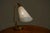 Metal Vintage French Table Lamp in Patinated Brass and Perforated Metal by Mathieu Matégot, 1950s For Sale - Image 7 of 14