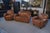 Vintage Camel Imitation Leather Club Chairs, 1980s, Set of 2 For Sale - Image 9 of 9