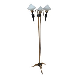 Vintage Floor Lamp from Maison Arlus, France, 1960s For Sale